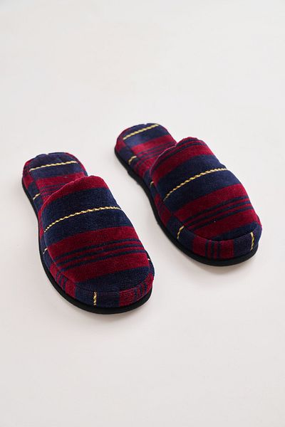 Homelover Παντόφλες σπιτιού Unisex από 100% βαμβακερή χοντρή σόλα από μαλακό πετσέτα