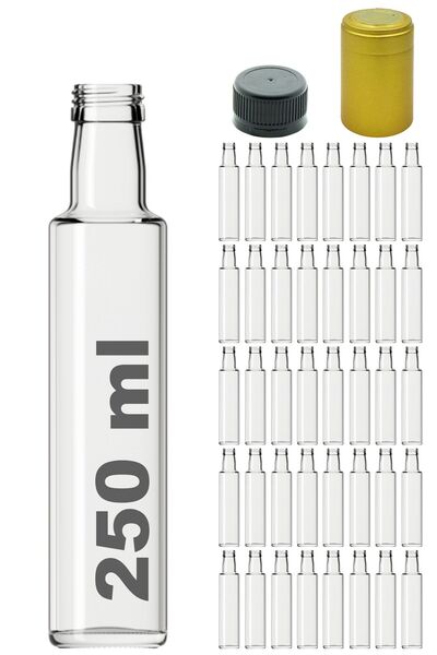 Afracam 250 ml Şeffaf Dorika Kilitli Kapaklı Ve Kapüşonlu Yuvarlak 250 Cc Boş...