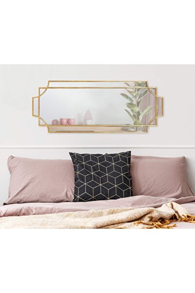 MKS Design 50x110 Asimetrik Duvar Dekor Aynası / Duvar Aynası / Konsol Aynası / Düzensiz Ayna / Estetik Ayna