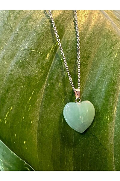 KEHRİBAREVİ EREĞLİ Aventurin (şans taşı) Doğaltaş kolye ucu