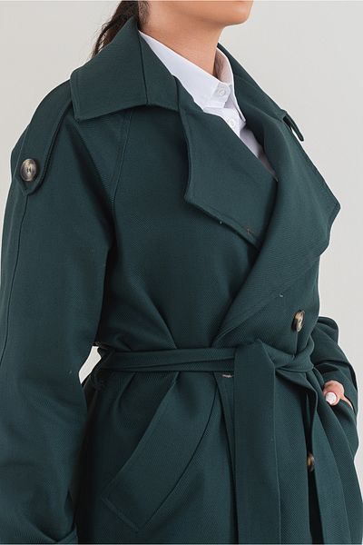 SahraAfra Creed Oversize Trench Coat - Relaxed Fit