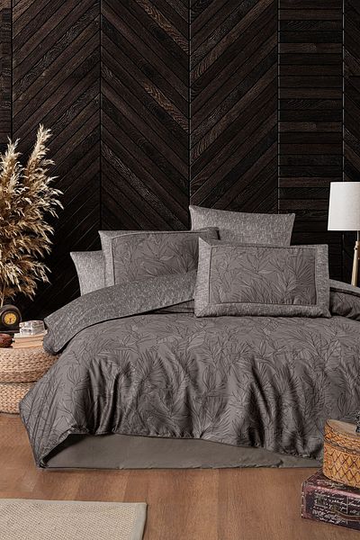 Nazik Home Σετ Παπλωματοθήκη 6 τεμαχίων τζαζ με μοτίβο king size