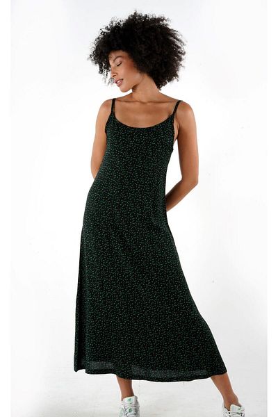 ALEXANDERGARDI Rochie midi cu bretele subțiri cu model - B24- 005206