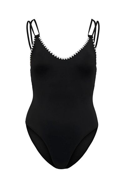 ONLY Onltricia Bohemian Swimsuit Women's Black Swimsuit - 15297056