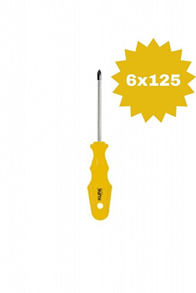 Kupa Yıldız Tornavida 6x125