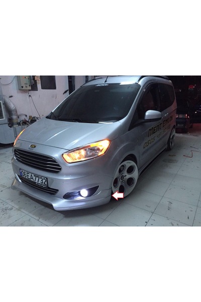 Fifty Tunning FORD COURİER ÖN TAMPON EKİ KARLIK FİBER BOYASIZ