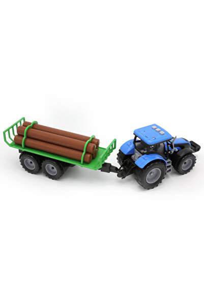 Genel Markalar Aya Toys Pilli Odunlu Traktör 40319