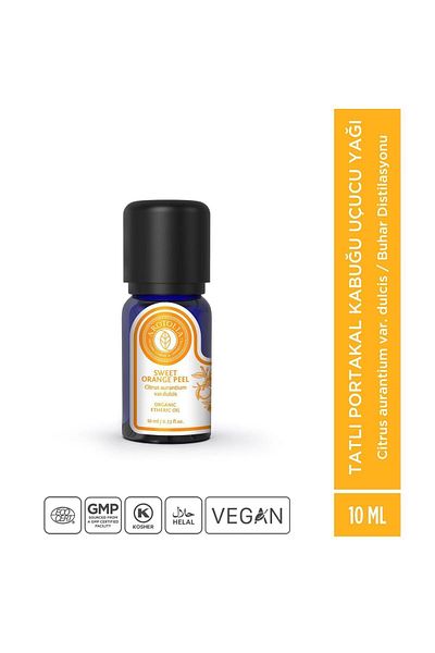 arotolia 100% Organic Certified Sweet Orange Peel Oil That Helps Brighten & Wrinkle Removal 10ml