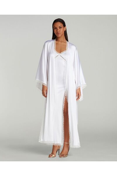 GIONA Σετ μακρύ κιμονό και νυχτικό ρόμπα