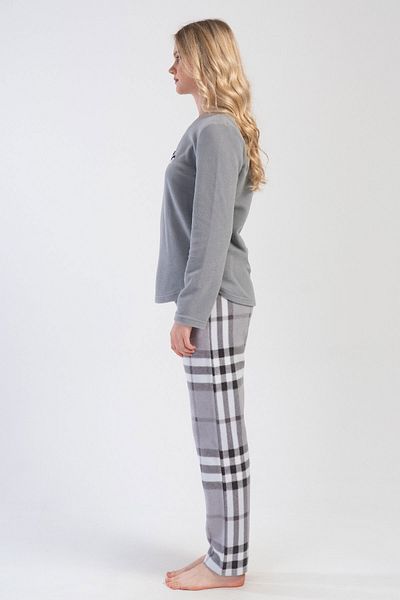 VİENETTA Γυναικείο Σετ Πιτζάμες Fleece - Μακρυμάνικο, 403060