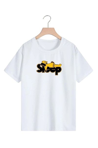 VASK Unisex SIMPSON εμπριμέ μπλουζάκι Oversize