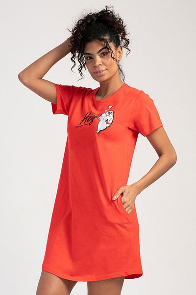 VİENETTA Women's Short Sleeve Nightgown 
 , 311244