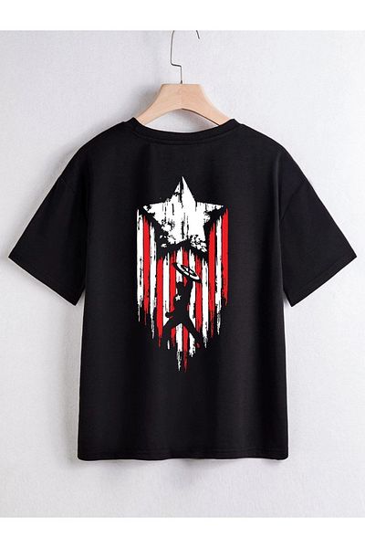 VASK Unisex Marvel Printed Oversize Tshirt