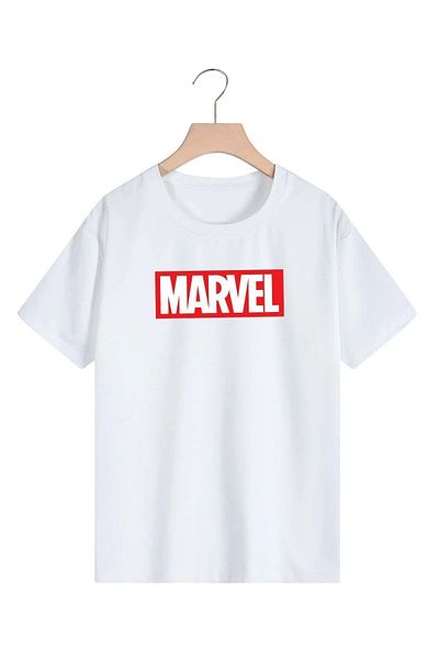 VASK Unisex Marvel Printed Oversize Tshirt