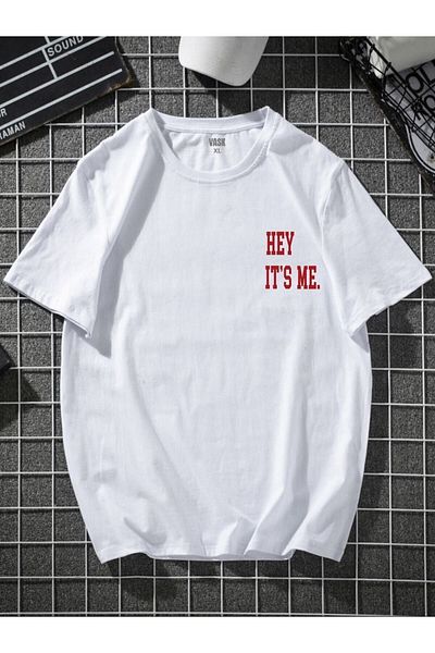 MODADEER Unisex oversize μπλουζάκι Hey It's Me