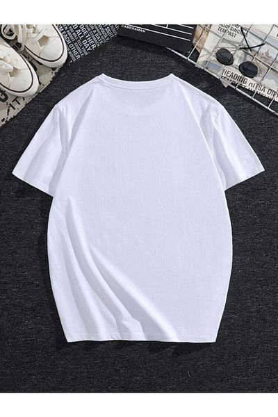 MODADEER Μπλουζάκι Unisex Robotic Bear με στάμπα Oversize