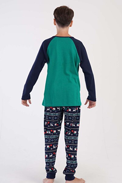 VİENETTA Pamuklu Erkek Çocuko.İnterlok Uzun Kol Pijama Takım(9-10/15-16)
, 304132