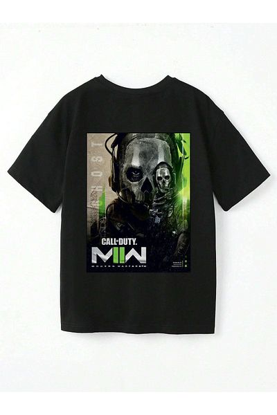 VASK Unisex CALL OF DUTY Τυπωμένο μπλουζάκι Oversize