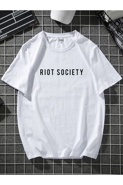 MODADEER Unisex Riot Society Oversize Tshirt