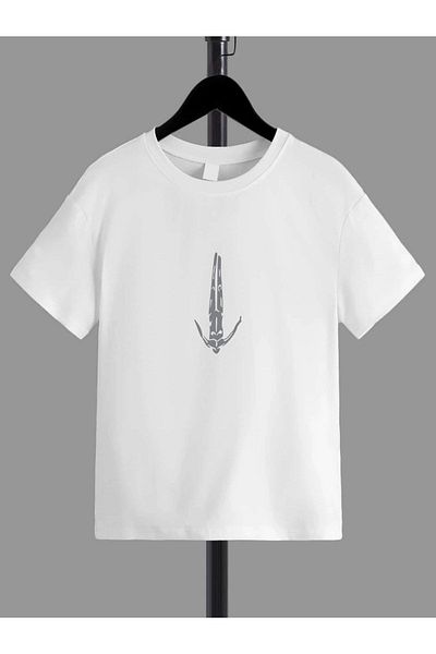 VASK Comfortable Fit Cotton STREAM COLYN Printed Children's T-shirt