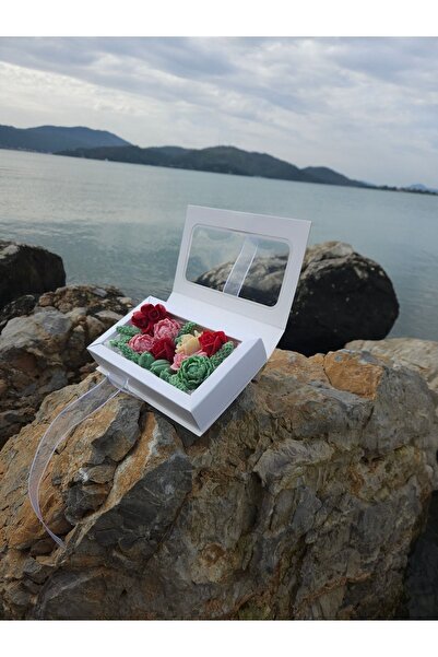 ksana choco Sevgiliye Özel Hediye El Yapımı Yenilebilir Çiçek Çikolata Özür S...