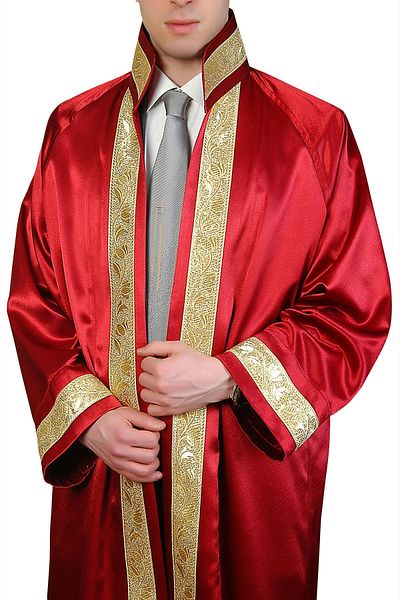 Doğuş Konfeksiyon Wedding Officer Cube Nkh1004 Crepe Satin Silk
