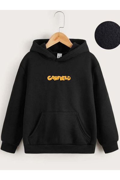 VASK - Unisex Kids Hooded Oversize Sweatshirt - Garfeld