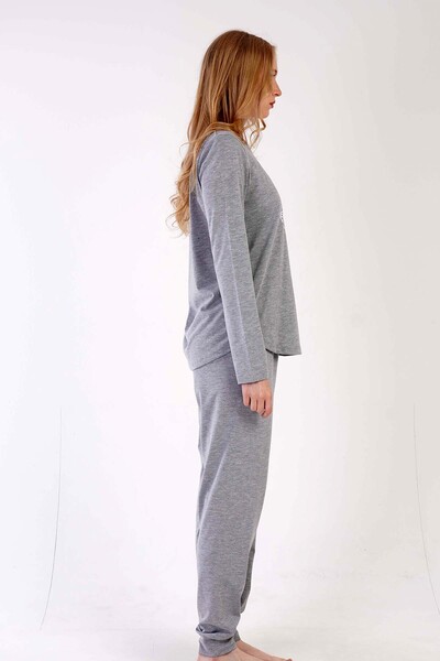 VİENETTA Σετ γυναικείες πιτζάμες με μακριά μανίκια - 306043