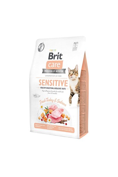 Brit Care Sensitive Hypo Allergenic Sindirim Sistemi Des. Hindi Ve Somonlu Ta...