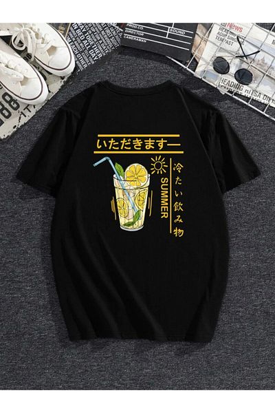 MODADEER Unisex Lemonade Oversize Tshirt