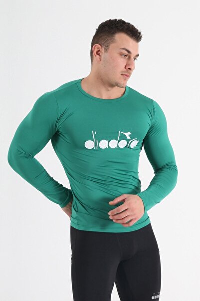 Diadora Μακρυμάνικο εσώρουχο Soloben Ανοιχτό πράσινο