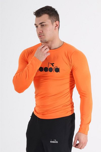 Diadora Оранжево бельо с дълъг ръкав Soloben