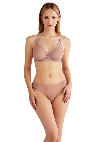 Kom Mell - Transparent Dried Rose Recovery Bra