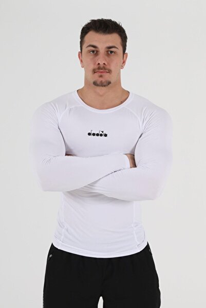 Diadora Εσώρουχα Pro μακρυμάνικα λευκά