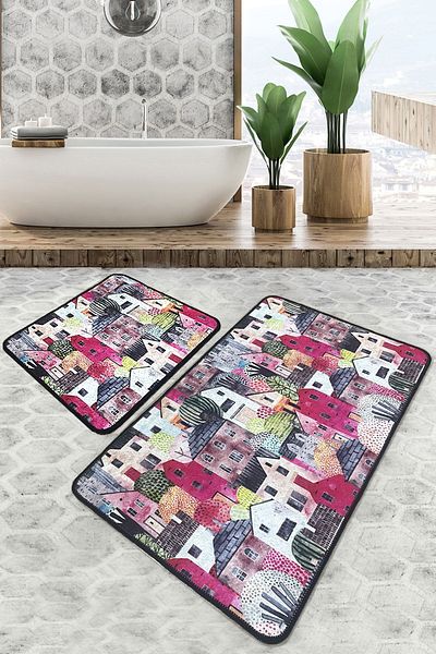 Chilai Home 2-Piece Fale Bathroom Set Djtbanyo
