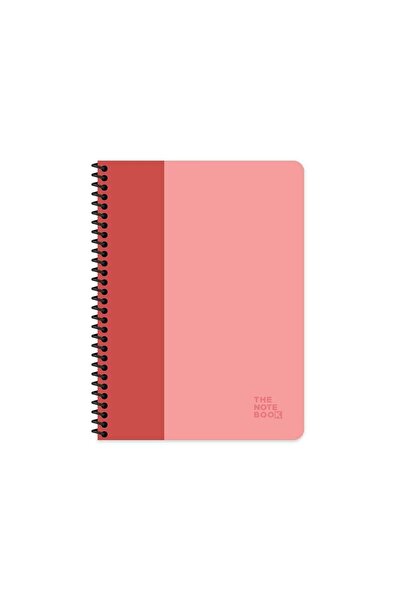 KESKİN COLOR Keskin Color The Notebook 2 Renk Spiralli Kırmızı Karton Kapak 7...