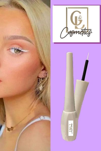 GL COSMETİCS White Eyeliner-white Liquid Eyeliner