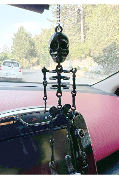 MeyZone Araba İskelet Ayna Süsü Siyah