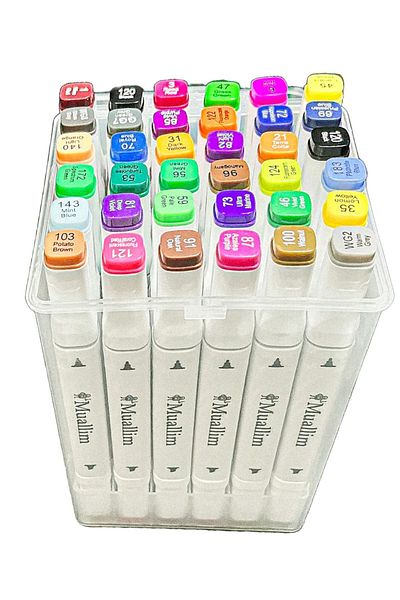 MUALLİM Set of 48 Marker Pens