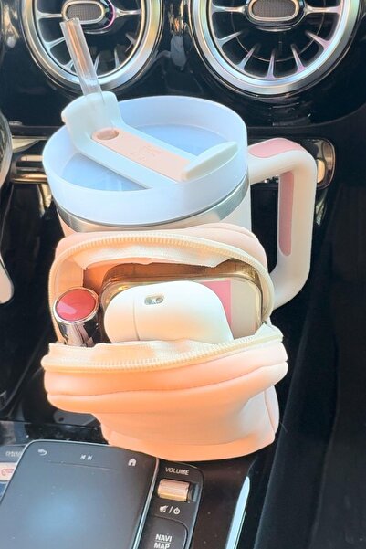 BAHELS Pudra Pembe Viral Stanley Çantası