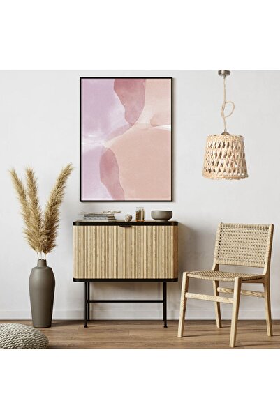 ABAJOUR Vintage El Örgüsü Hasır Rustik Avize, Metal Aksesuar