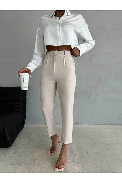 RAFINERY Carrot Leg Women's Trousers - 4410525