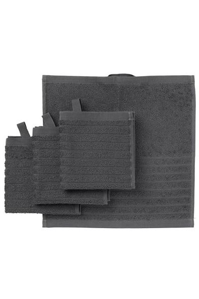 IKEA Vagsjön Hand Towel, Dark Gray 4-Pack