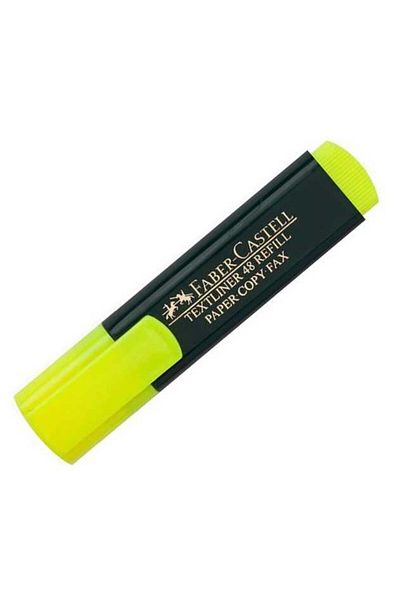 Faber Castell Highlighter 10 Pieces Box Yellow
