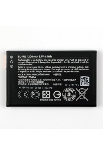 Nostaljik Nokia 230 Batarya Nokia 3310 Batarya Bl-4ul.