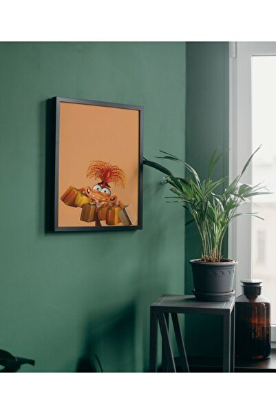 Arthopia Poster cu pictură murală înrămată de calitate, cu 2 personaje, temat...