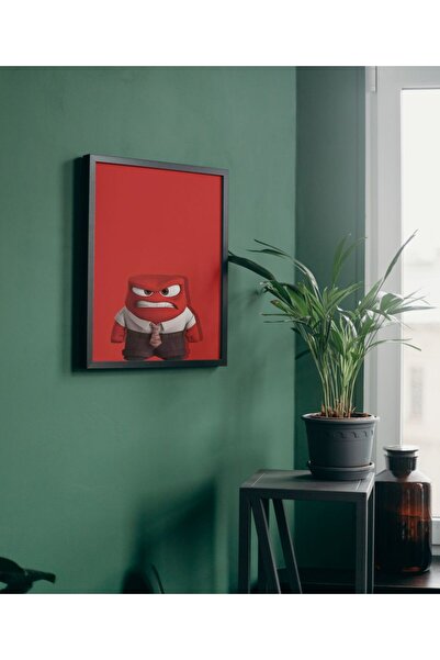 Arthopia INSIDE OUTS 2 Personajul de iritate/furie din Inside Out Decorație d...