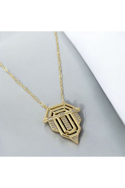neslyaccessories قلادة نسائية من سلسلة باجو من الفولاذ المقاوم للصدأ