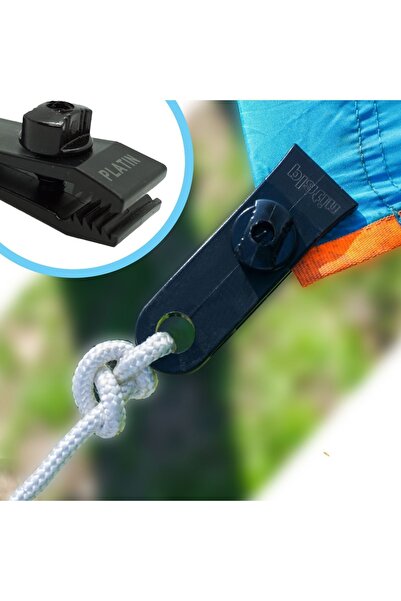 PLATIN BY ORSES 10 Adet Çoklu Kullanımlı Branda, Gölgelik, Tarp Çadır Için Ağ...