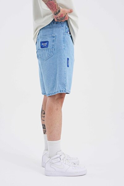 Machinist Men's Light Blue Basic Jean Shorts